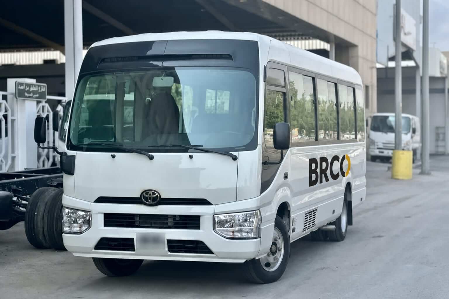 BRCO Toyota Coaster passenger bus
